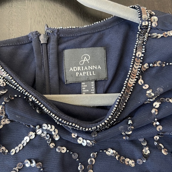 Adrianna Papell Sequin Dress size 12 - Picture 6 of 7